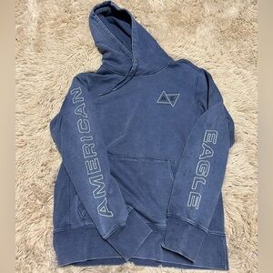 American Eagle Blue Hoodie